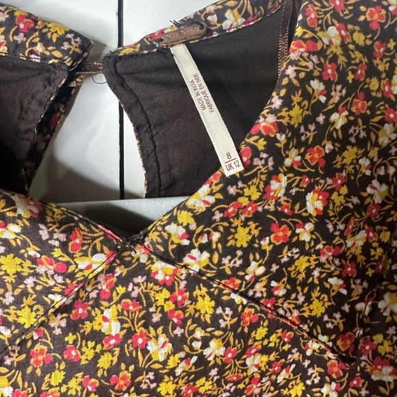 FREE PEOPLE Making Plans Floral Mini Dress - Picture 10 of 10